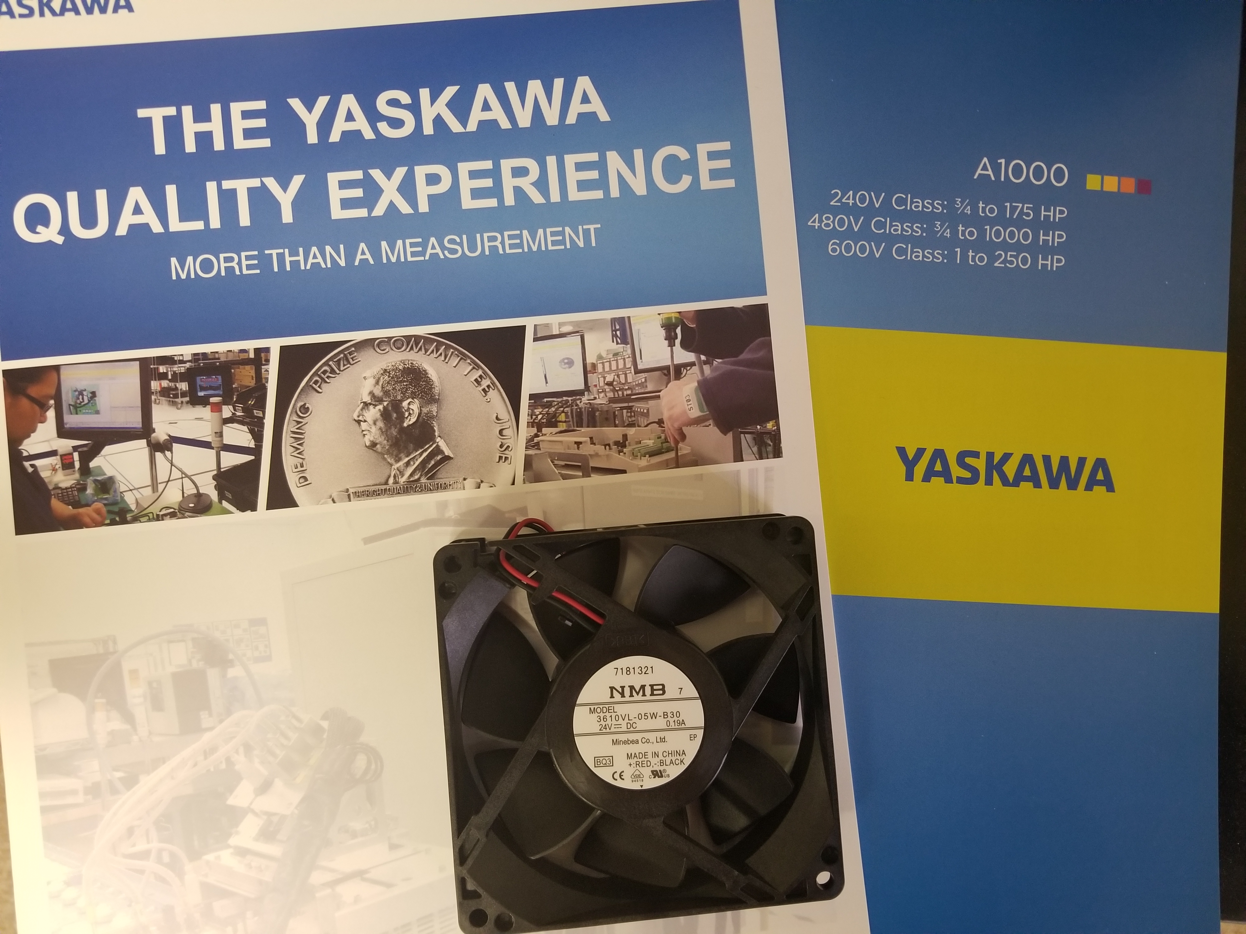 YASKAWA A1000 CIMRAU4A0044FAA HEATSINK FAN KIT B1/B2 IN STOCK PRB