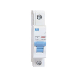 WEG UMBW MINIATURE CIRCUIT BREAKER UL1077 CATALOG #UMBW-1B1-7 - 7 AMP 277 VAC 1 POLE B CURVE