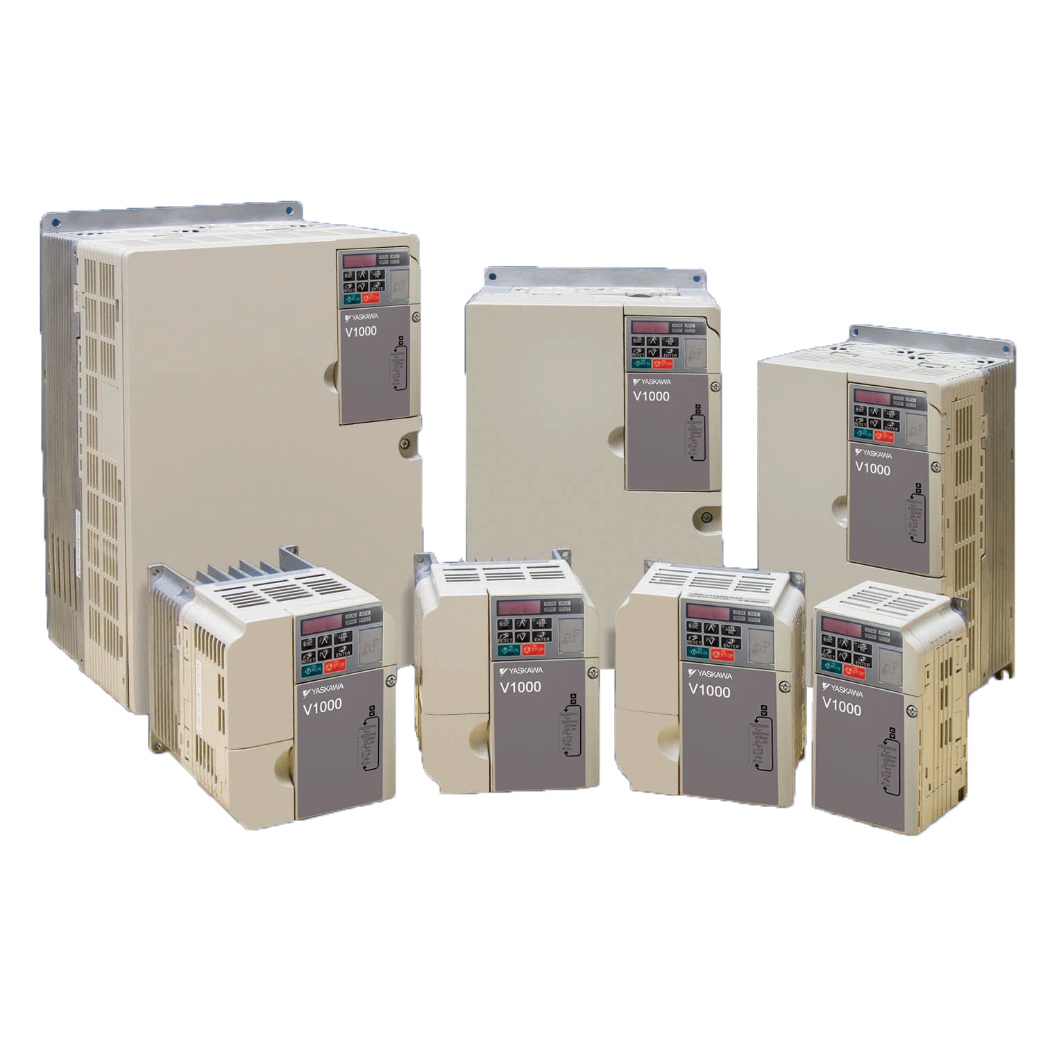 YASKAWA V-1000 5 HP CIMR-VU2A0020FAA 200-240 VOLT 3/PHASE YASKAWA V-1000 5 HP CIMR-VU2A0020FAA 200-240 VOLT 3/PHASE